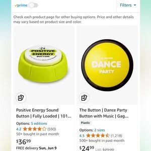 Positive Energy Sound Button | Fully Loaded | 101 Pre-Recorded Motivation